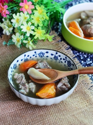Burdock Carrot Bone Soup recipe