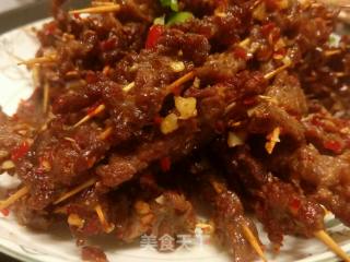 #快手懒人饭#spicy and Delicious Toothpick Beef recipe