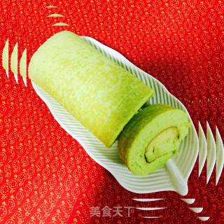 Matcha Cream Small Four Rolls recipe