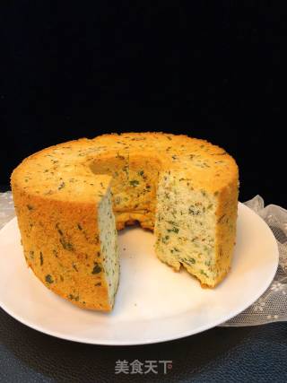 Chrysanthemum Sesame Chiffon Cake recipe