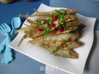 Fried Crispy Small Fish recipe