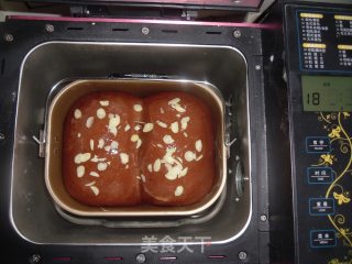 Almond Cocoa Toast (bread Machine Version) recipe