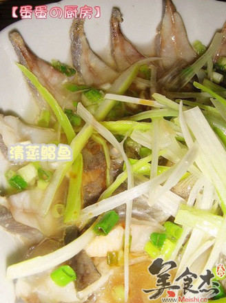 Steamed Pomfret recipe