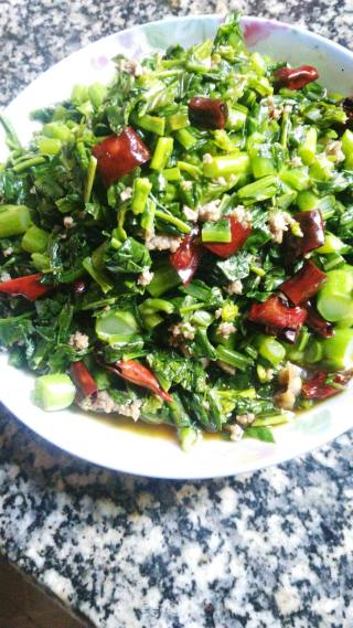 Spicy Mustard Greens recipe
