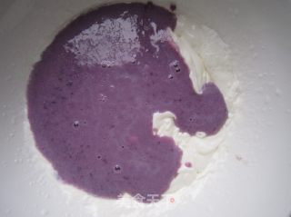 Purple Potato Mousse recipe