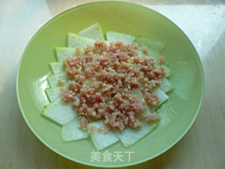 Crystal Winter Melon Slices with Minced Meat recipe