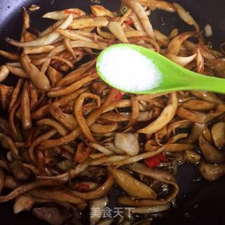 Spicy Shredded King Pleurotus recipe