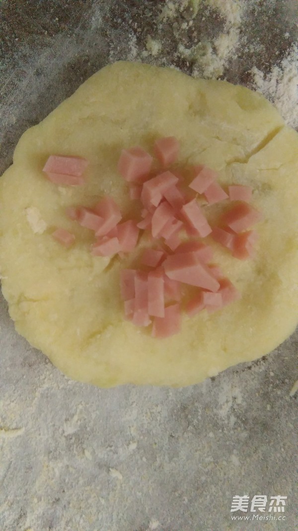 Potato Pie with Ham recipe