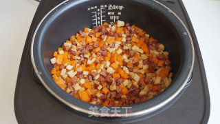 Sausage Claypot Rice recipe