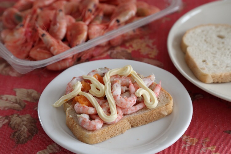 Arctic Shrimp Sandwich recipe