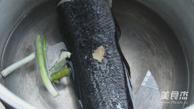 Stewed Black Fish recipe