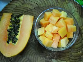 Papaya Fresh Lemon Milk recipe