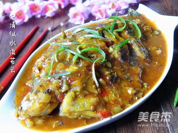 Pickled Pepper Sweet and Sour Wuchang Fish recipe