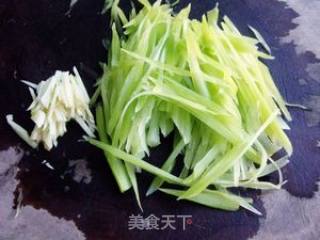 Shredded Lettuce with Egg Flavor recipe