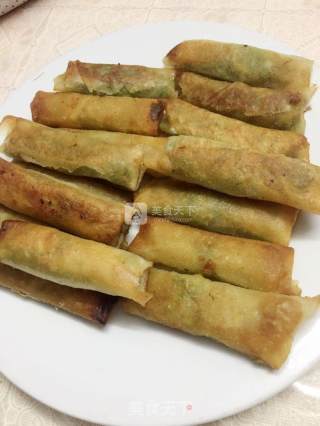 Shepherd's Purse Spring Rolls recipe