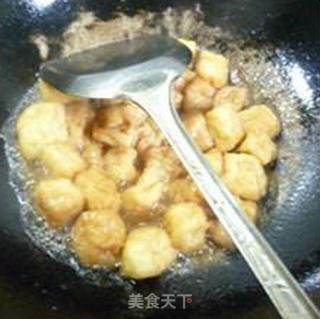 Stir-fried Tofu with Garlic recipe