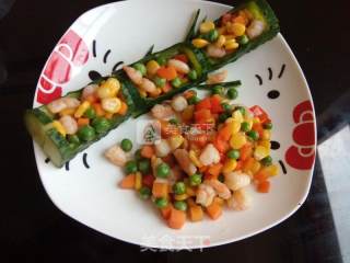 Shrimp Corn Kernels Rising Steadily recipe