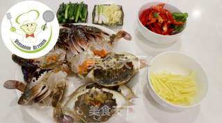 Spicy Fried King Crab recipe