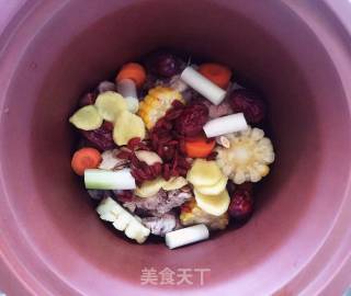 Ribs, Corn, Winter Melon Soup recipe