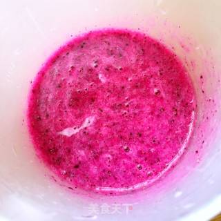100% Dragon Fruit Popsicles recipe