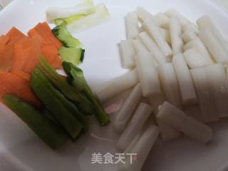 Kimchi Fried Rice Cake recipe