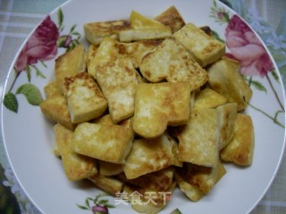 Tofu with Diced Pork recipe