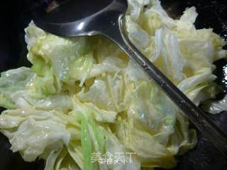 Stir-fried Beef Cabbage with Tofu in Oil recipe