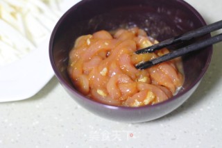 Stir-fried Shredded Pork with Rice White recipe