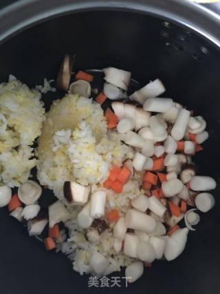 Sea Cucumber Vegetable Porridge recipe