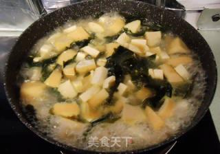 Seaweed Fish Cake with Boiled Tofu recipe