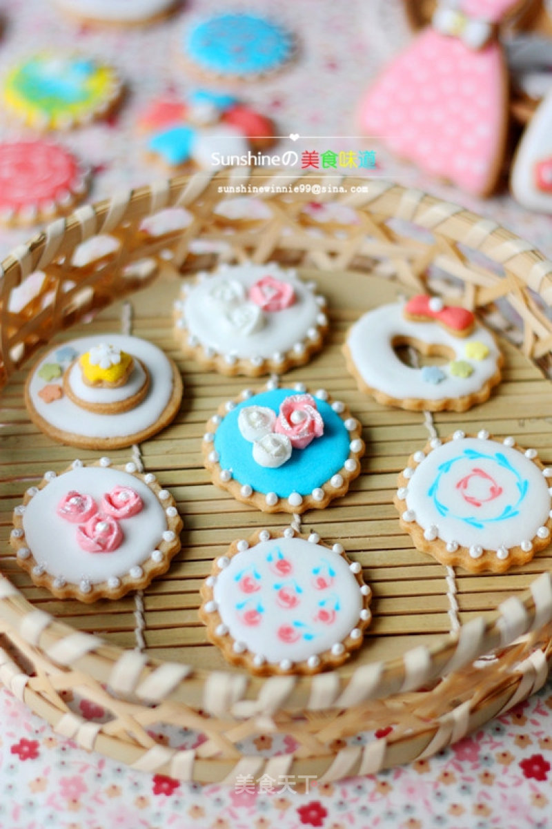 Home Gift---straw Hat Icing Biscuits