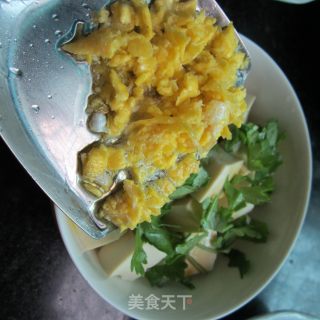 Microwave ---- Tofu with Egg Yolk recipe