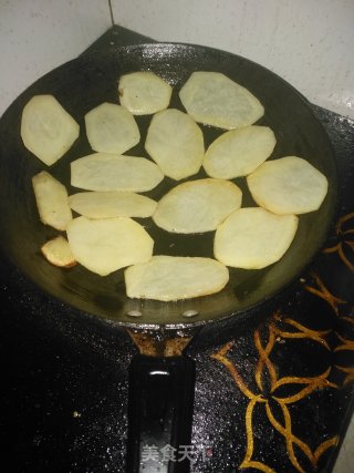 Pan-fried Potato Chips recipe