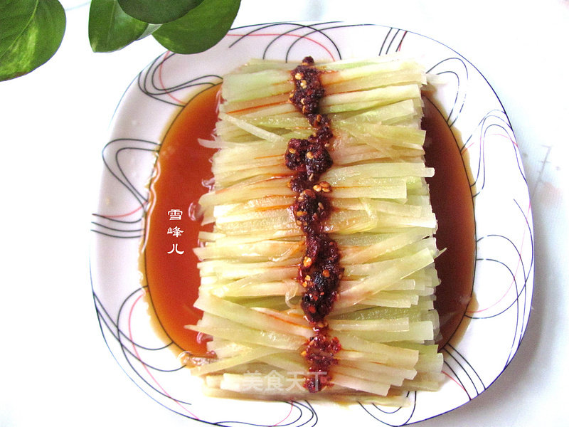Simple Cold Dish----cold Lettuce recipe