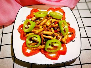 Spicy Squid Silk recipe