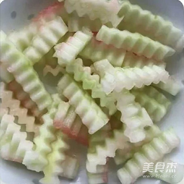 Cold Watermelon Peel recipe