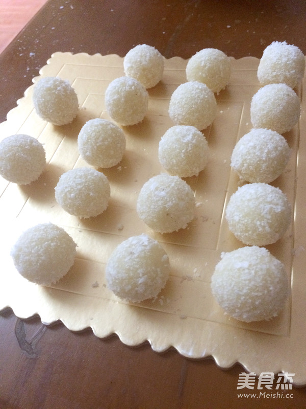 Egg White Coconut Balls recipe