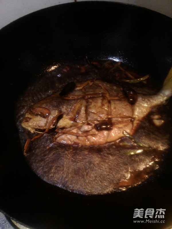 Braised Pomfret recipe