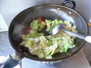 Stir-fried Green Cabbage recipe