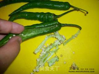 Home-cooked Dishes @@鮮虎皮尖椒 recipe