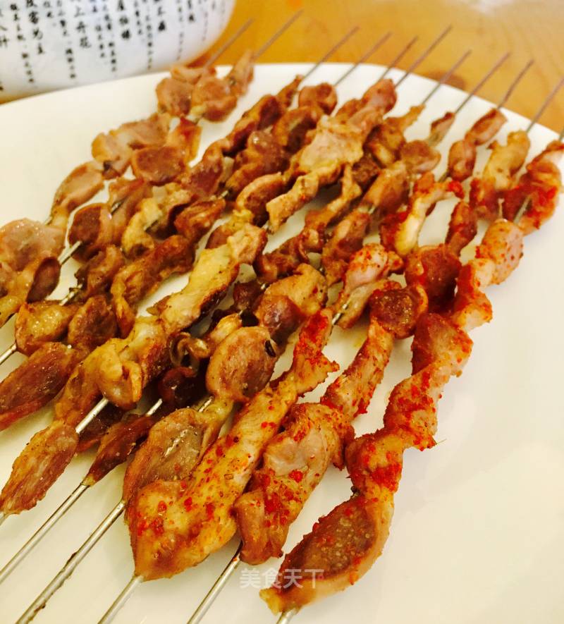 Grilled Chicken Gizzards recipe