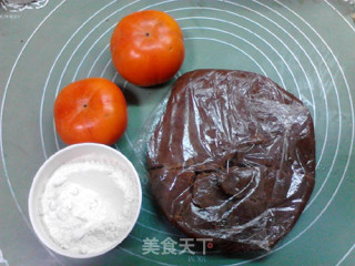 Bean Paste Persimmon Cake recipe