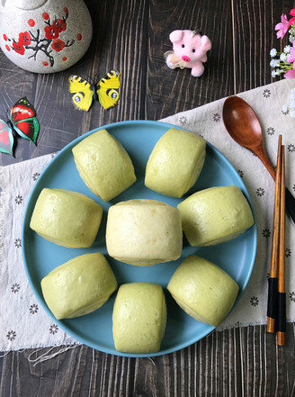Two-color Steamed Buns recipe