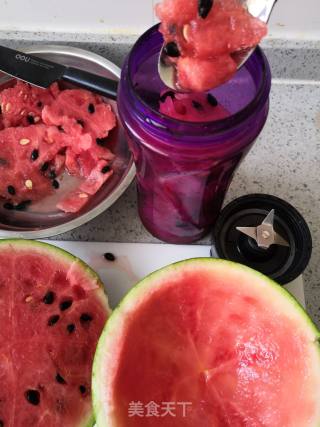 Watermelon Ice Powder recipe