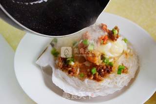 Scallops Bigger Than The Palm of Your Hand [steamed Ezo Scallops with Garlic Vermicelli] recipe