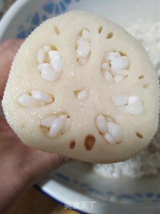 Osmanthus Lotus Rice recipe