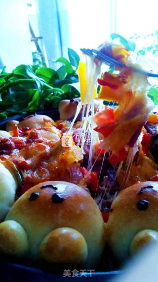 Bear Beef Pizza (7 Inches) recipe