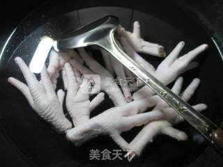 Boiled Chicken Feet recipe