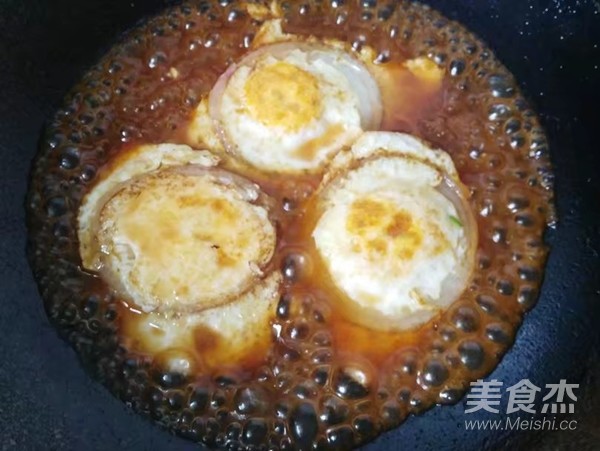 Sweet and Sour Poached Egg recipe