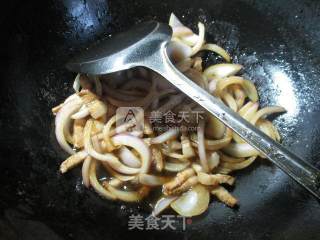 Fried Edamame with Onion recipe